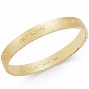 Kate Spade idiom Make Magic Happen Idiom Bracelet